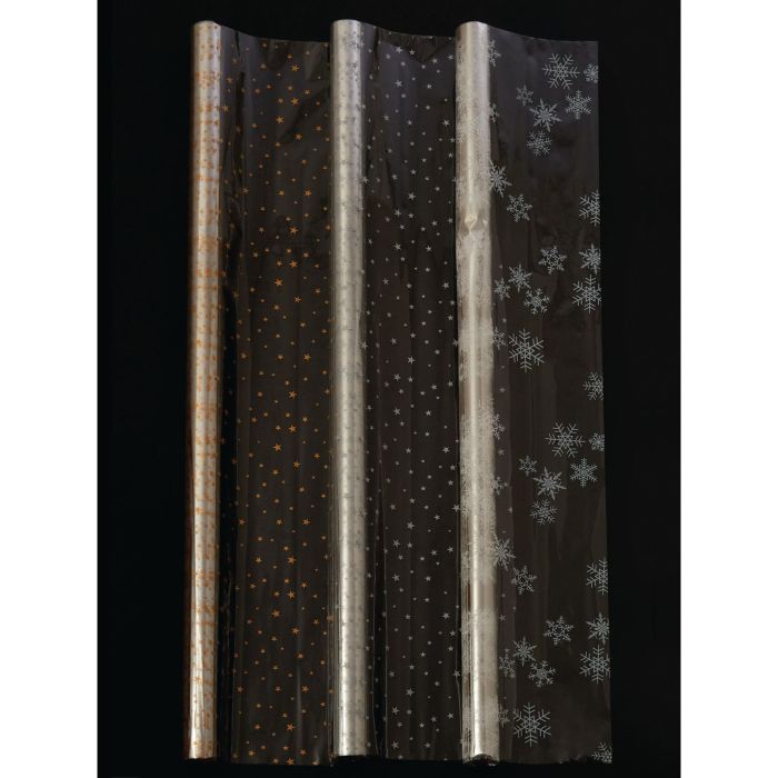 Transparent Cellophane Assortment - Pack of 3