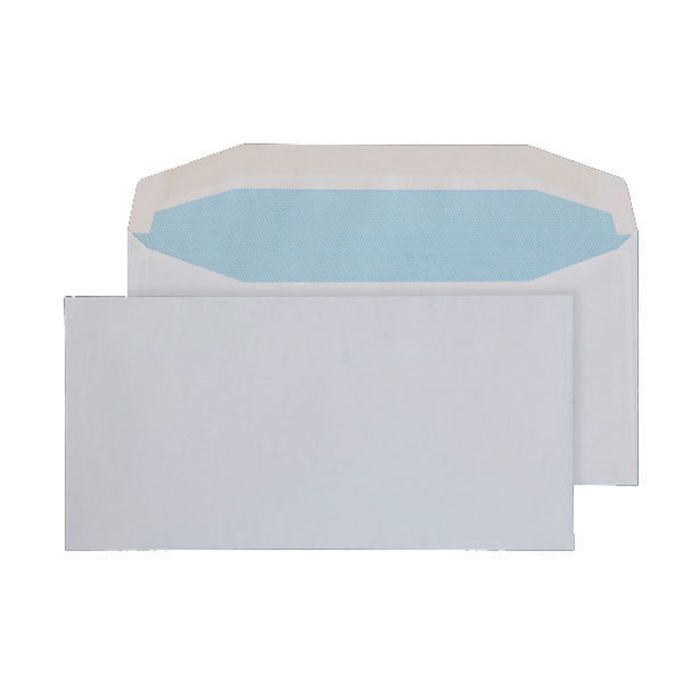 DL White Gummed Wallet Envelopes - Pack of 1000 DL White Gummed Wallet Envelopes - Pack of 1000