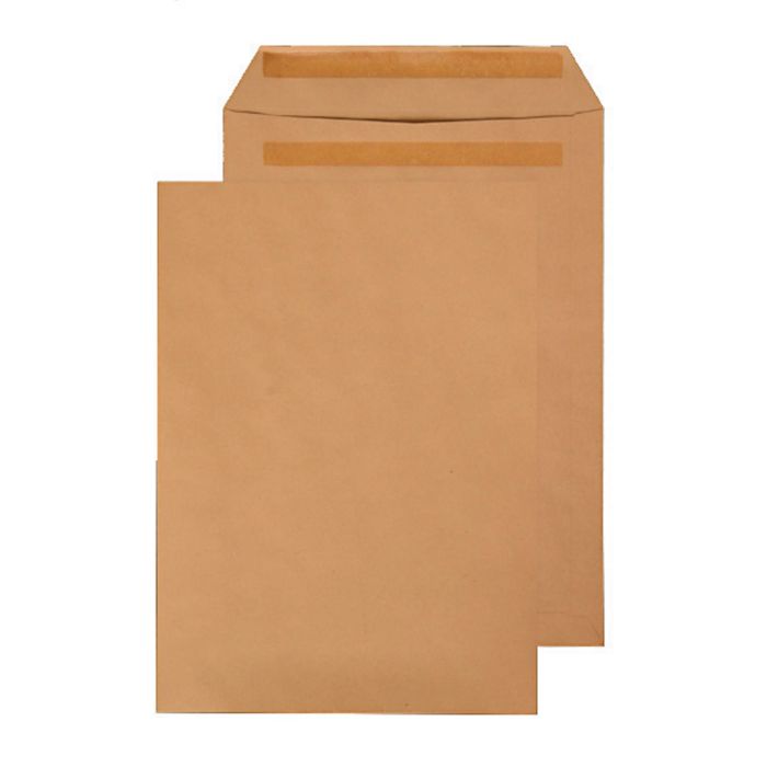 C4 Manilla Buff Self Seal Pocket Envelopes - Pack of 250