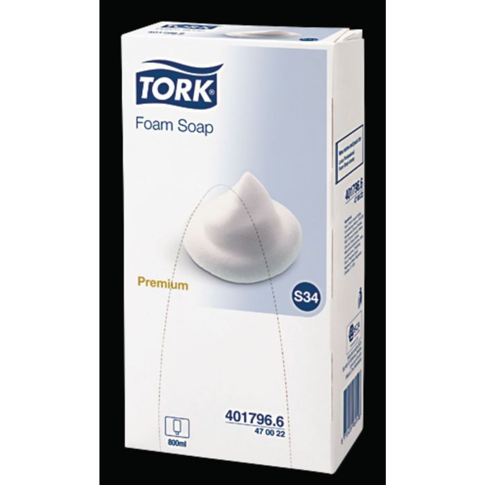 Tork Foam Soap - 800ml - Pack of 6 Tork Foam Soap - 800ml - Pack of 6
