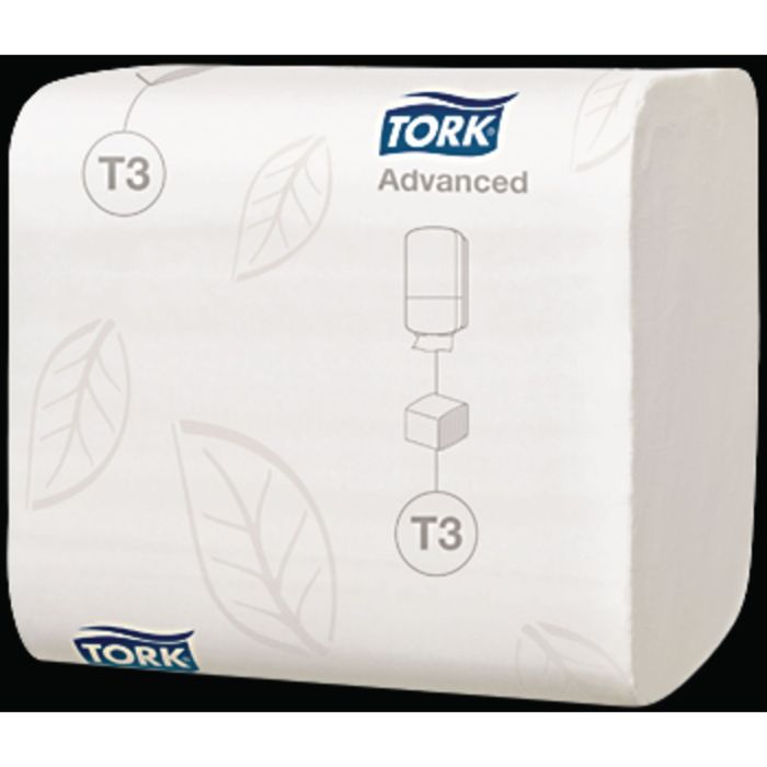 Tork Bulk Pack Folded Toilet Tissue - 2 Ply - Pack of 36