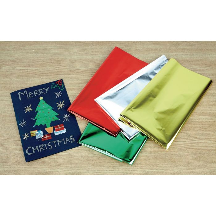 Classmates Metallised Tissue Paper - 457 x 762mm - Pack of 12