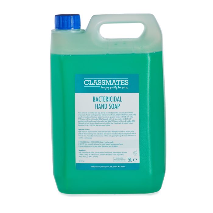 Classmates Bactericidal Liquid Soap - 5L Classmates Bactericidal Liquid Soap - 5L