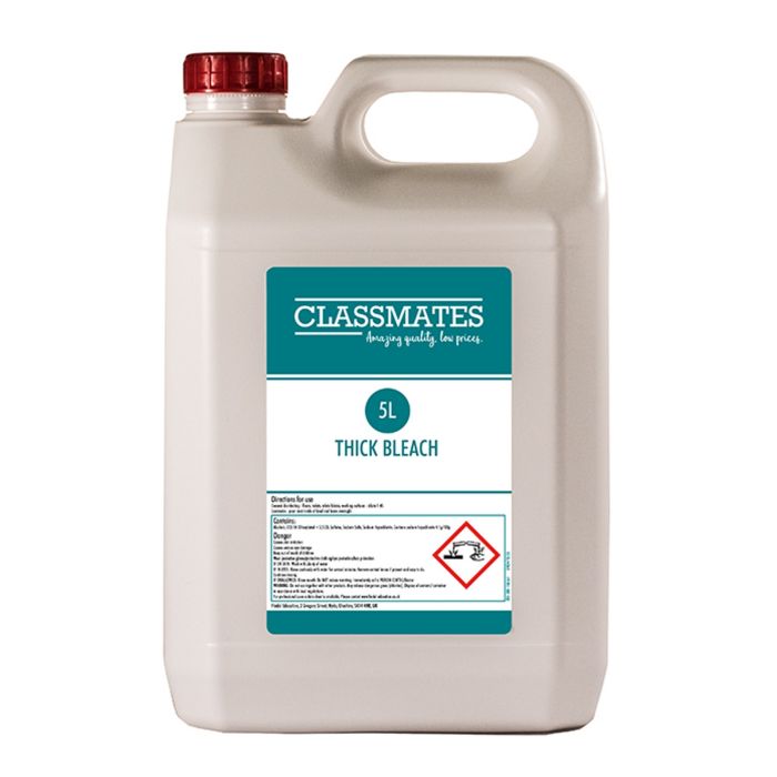 Classmates Bleach - Thick Bleach - 5L - Pack of 2 Classmates Bleach - Thick Bleach - 5L - Pack of 2