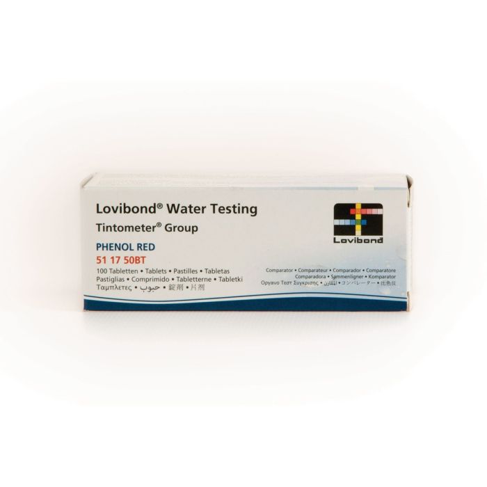 Lovibond Test Tablets Phenol Red - Pack of 100