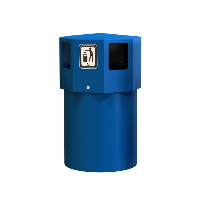 Octaplus Maxi Litter Bin - 130L - Blue