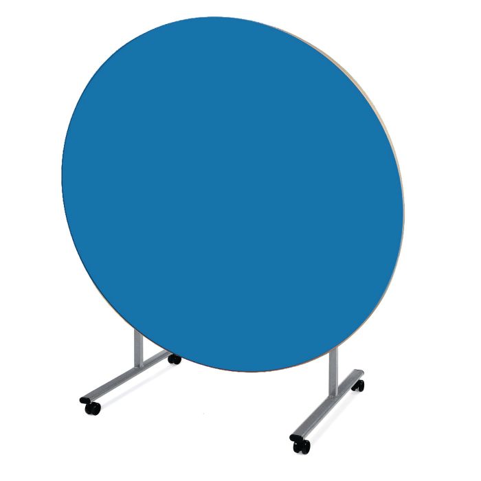 Tilt Top Table Circular 11-14 years Blue