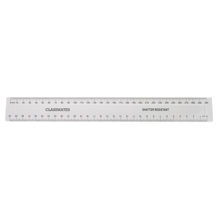 Classmates 30cm/mm/inch Rulers - Pack of 10
