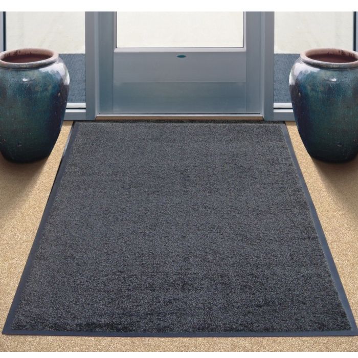 Tri-Grip Floor Mat 890 x 1500mm Gripper Backed -  Charcoal