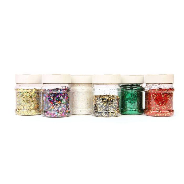 Festive Glitter Assortment 230ml - Pack of 6