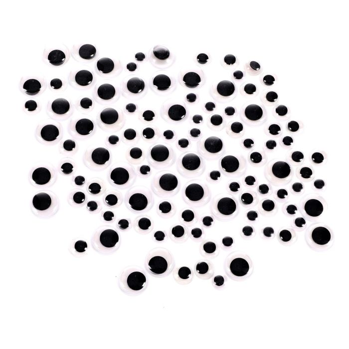 Classmates Peel and Stick Wiggly Eyes - Pack of 100