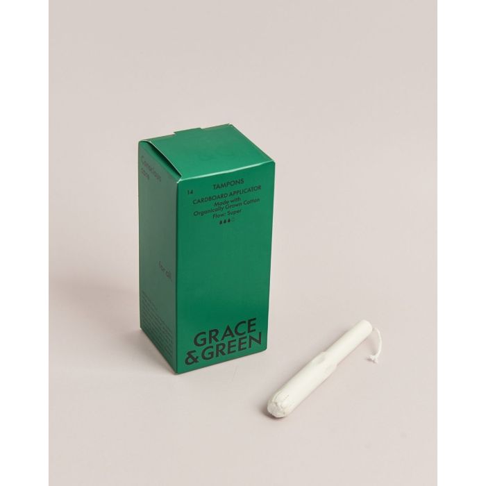 Grace & Green Super Applicator Tampons - Pack of 14