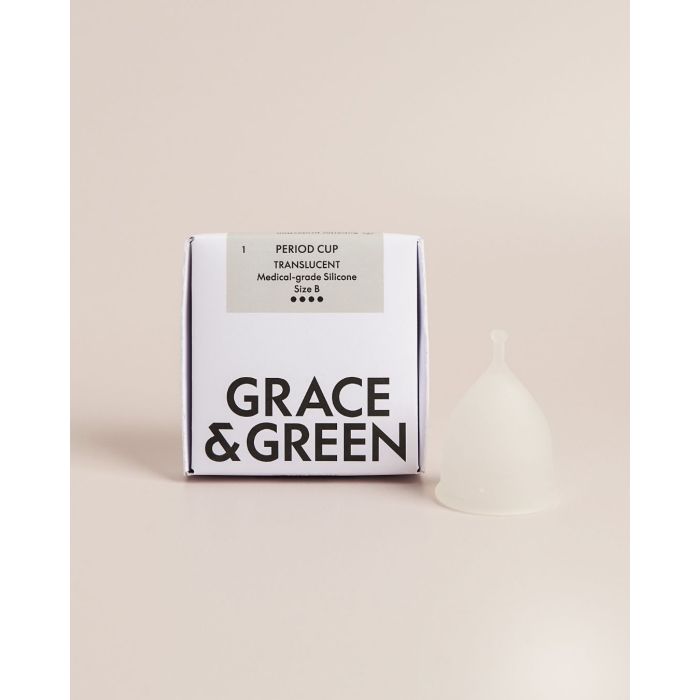 Grace & Green Period Cup Translucent-Size A