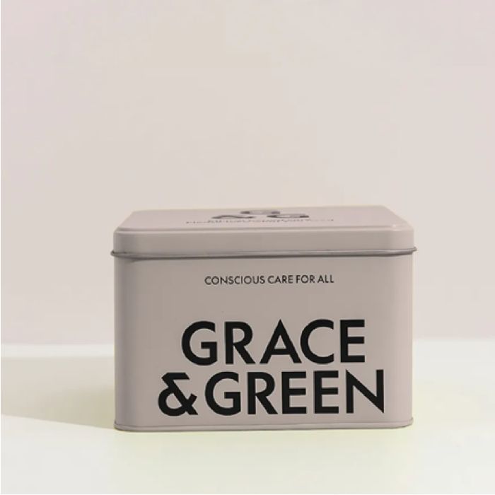 Grace & Green Durable Display Tin-Pink Clay