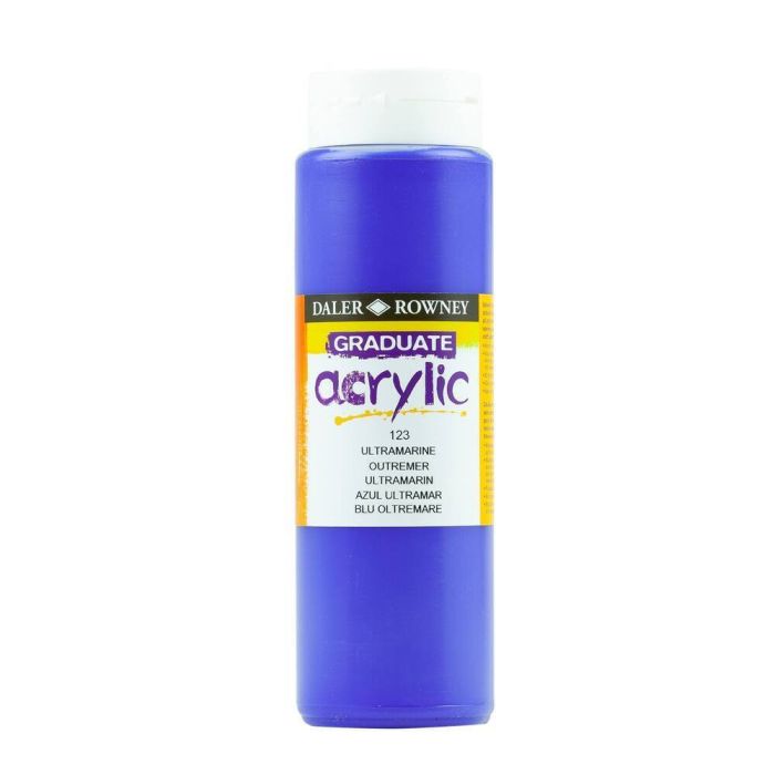 Daler & Rowney Graduate Acrylic 500ml - Ultramarine