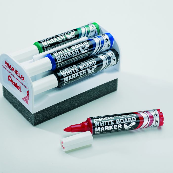 Pentel Maxiflo Whiteboard Marker Set Pentel Maxiflo Whiteboard Marker Set