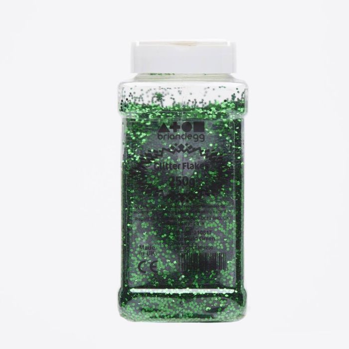 Glitter Shakers 250g - Green