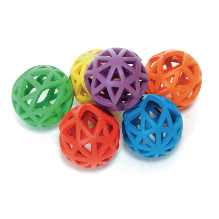 Flexi Balls - 70mm - Assorted - Pack of 6 Flexi Balls - 70mm - Assorted - Pack of 6
