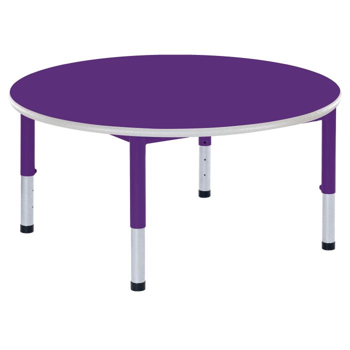 Harlequin Circular Bundle & 4 Chairs - Preschool - Purple