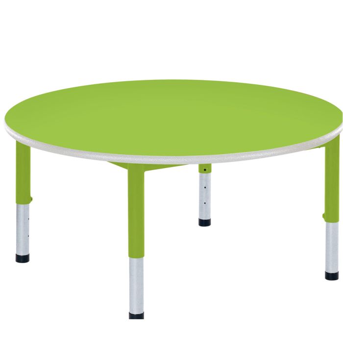 Harlequin Circular Bundle & 4 Chairs - 6-8 Years - Tangy Lime