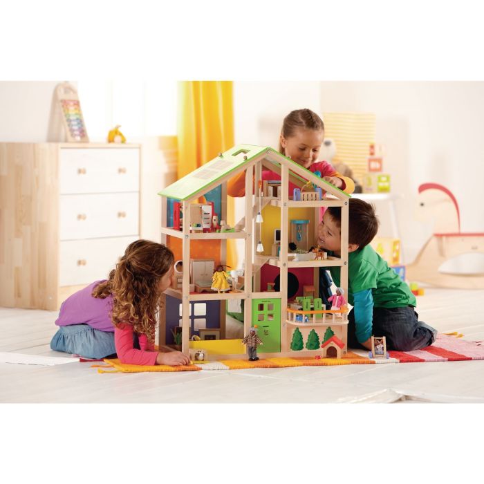 Hape All Seasons House Furnished Hape All Seasons House Furnished