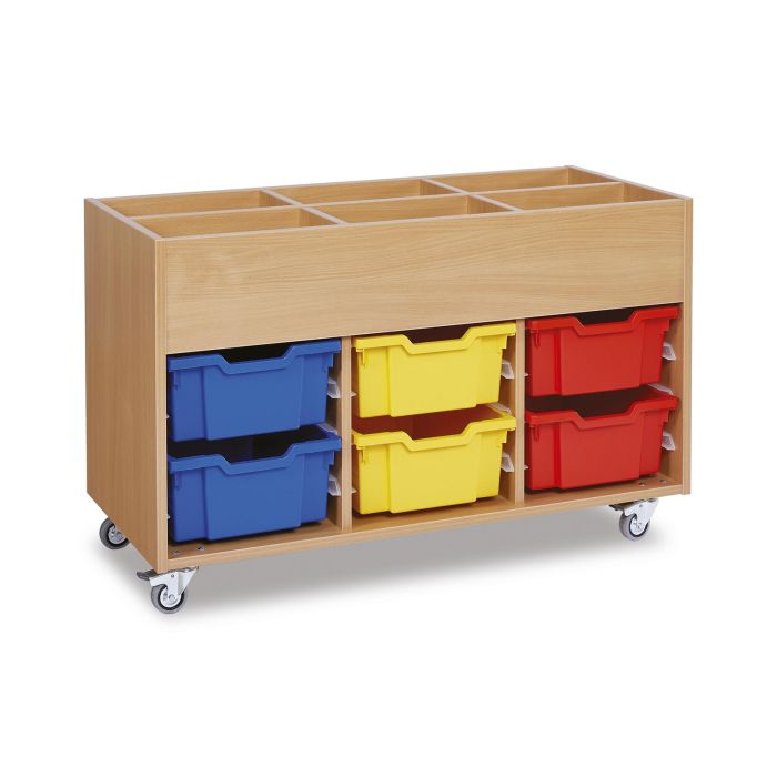 Mobile Deep Tray Kinderbox - Colour Trays