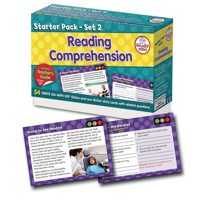 Reading Comprehension Starter Pack - Set 2 - Pack of 54 Reading Comprehension Starter Pack - Set 2 - Pack of 54
