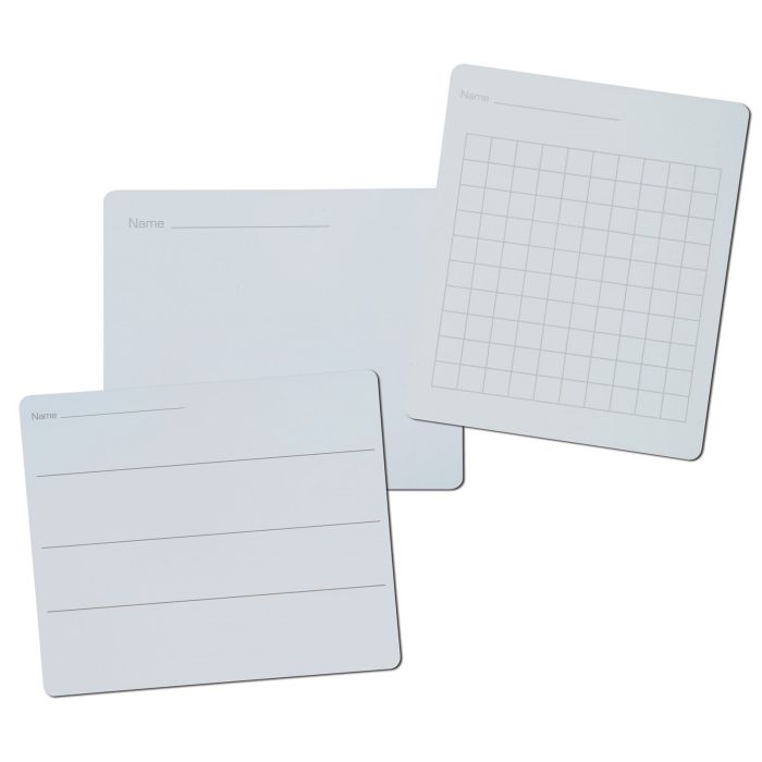 Classmates Lightweight Whiteboards - Non-magnetic - A4 Gridded - Pack of 10 Classmates Lightweight Whiteboards - Non-magnetic - A4 Gridded - Pack of 10