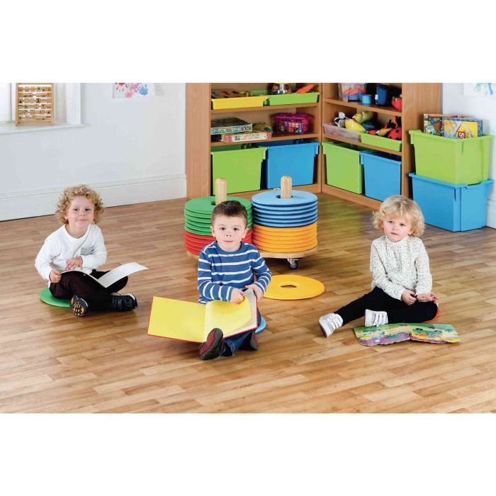 Rainbow Donut Cushions and Tuf 2 Trolley