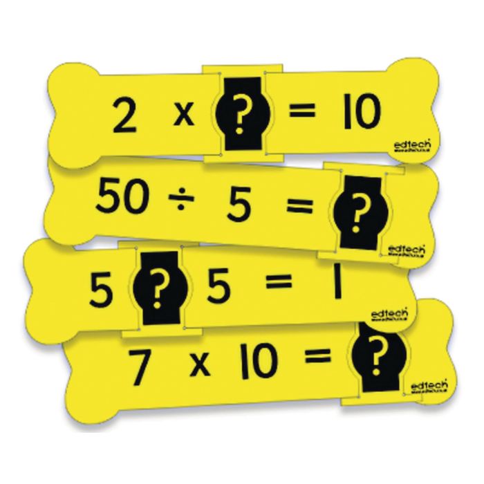 2 5 and 10 Multiplication and Division Crunchers - Pack of 72