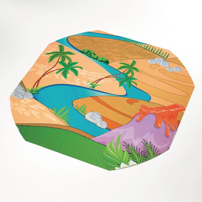 Dinosaur Play Tray Mat  Dinosaur Play Tray Mat