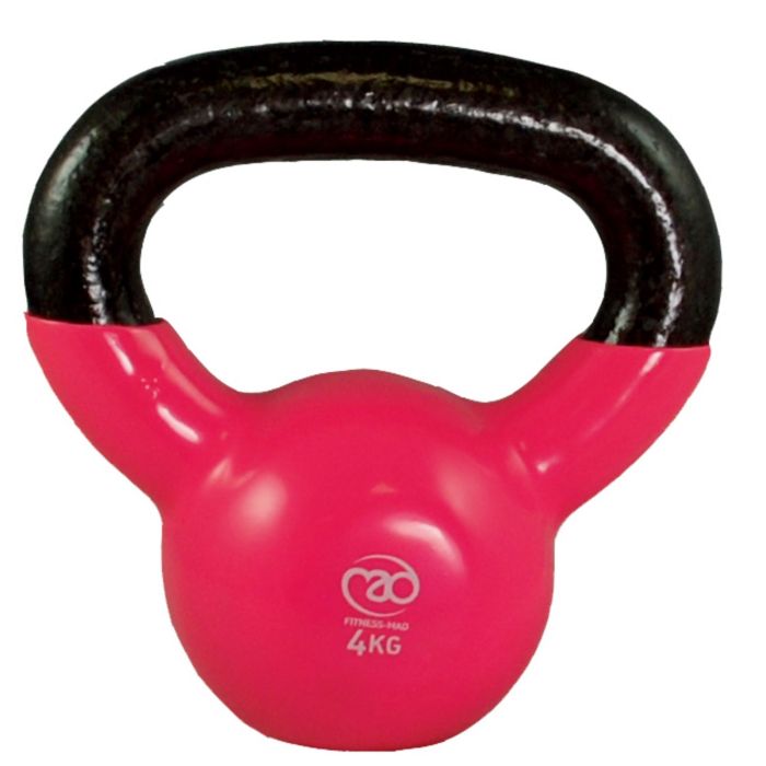 Fitness Mad Kettlebell - 4kg - Pink