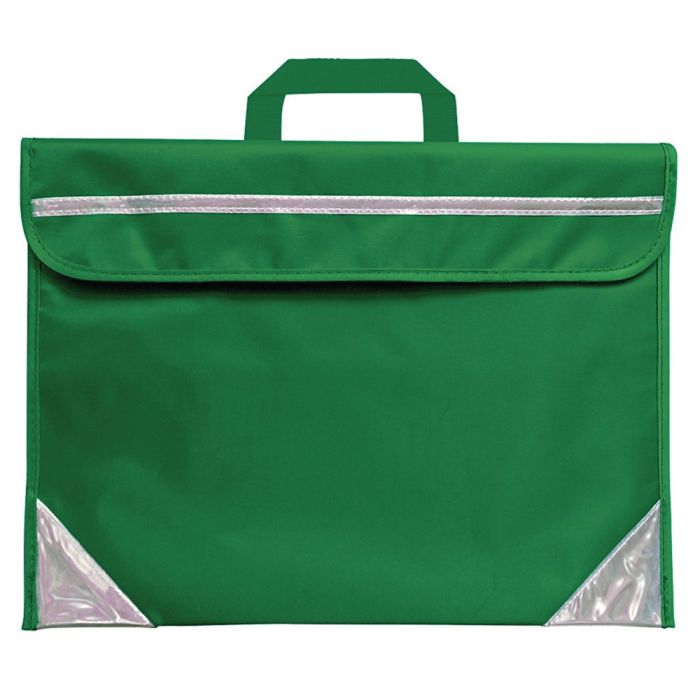 Duo Book Bag - Emerald - Pack of 25 Duo Book Bag - Emerald - Pack of 25