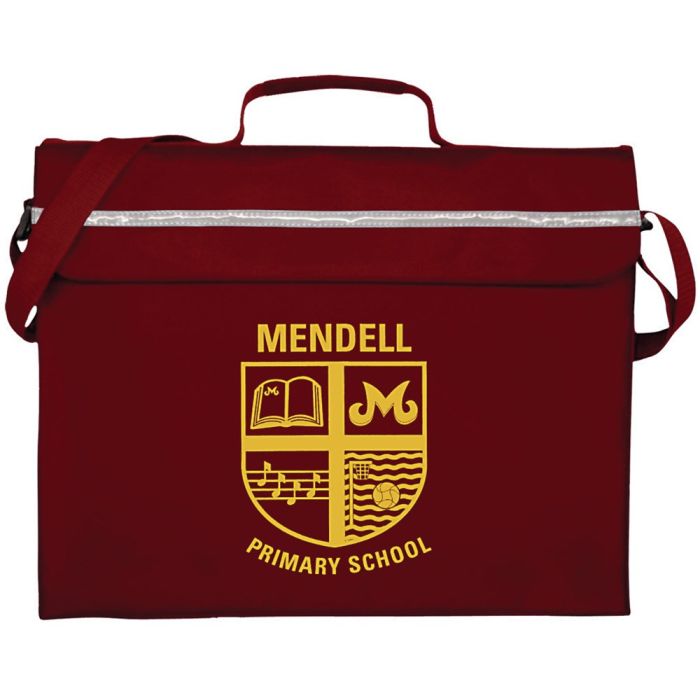 Personalised Primo Book Bag - Maroon - Pack of 25 Personalised Primo Book Bag - Maroon - Pack of 25