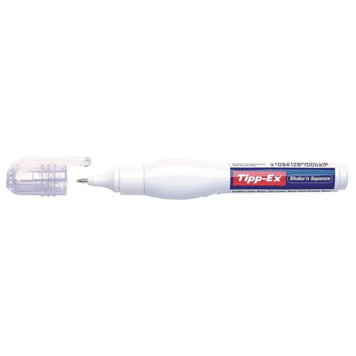 BIC Shake'n Squeeze Correction Fluid 8ml White - Pack of 10