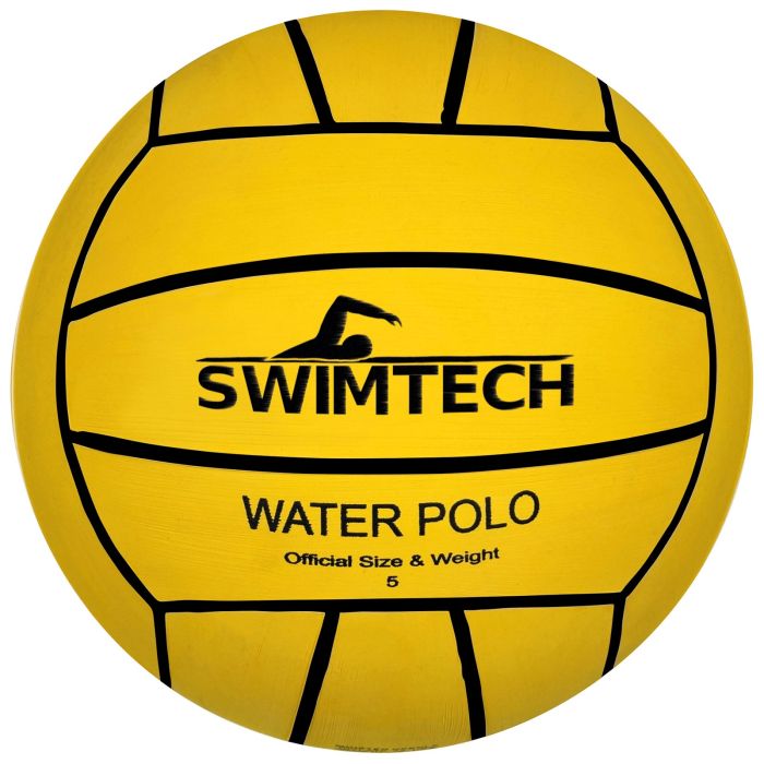 Swimtech Water Polo Ball - Size 4 - Yellow
