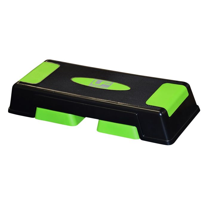 Urban Fitness Compact Aerobic Step - Black/Green