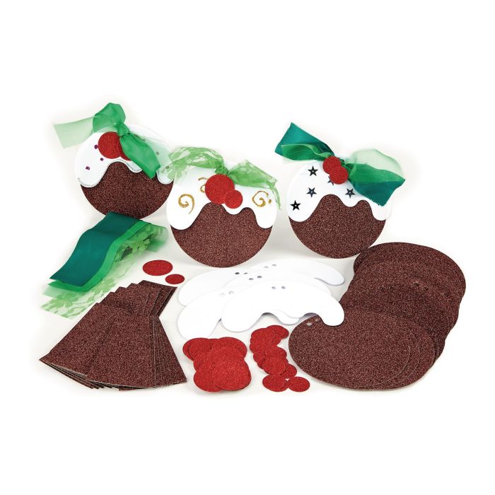 Christmas Pudding Cards - Pack of 30