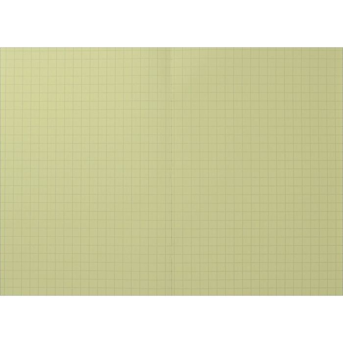 Rhino A4 Exercise Book 48 Page 10mm Squared - Yellow - Pack of 10