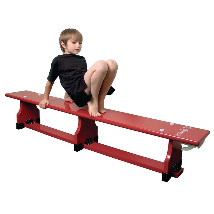 Sureshot Balance Bench - 2.65m - Red Sureshot Balance Bench - 2.65m - Red