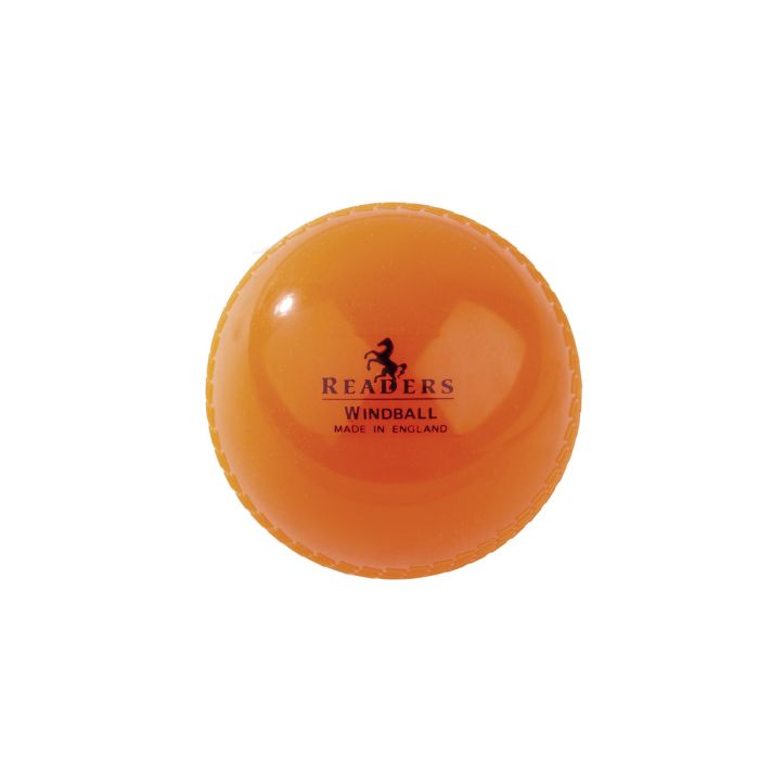 Readers Windball Cricket Ball - Junior - Orange Readers Windball Cricket Ball - Junior - Orange