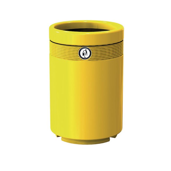 Monarch Litter Bin - Economy - Yellow