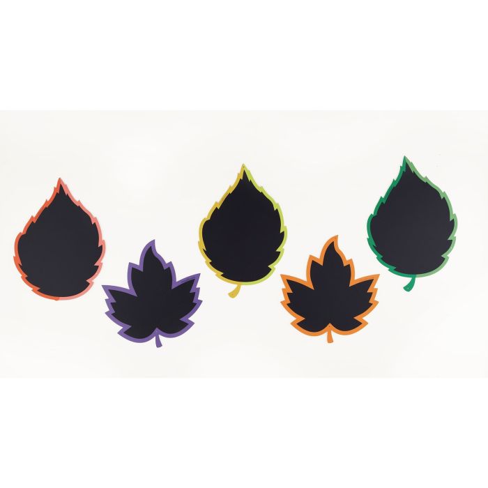 Leaf Chalkboards - Pack of 5