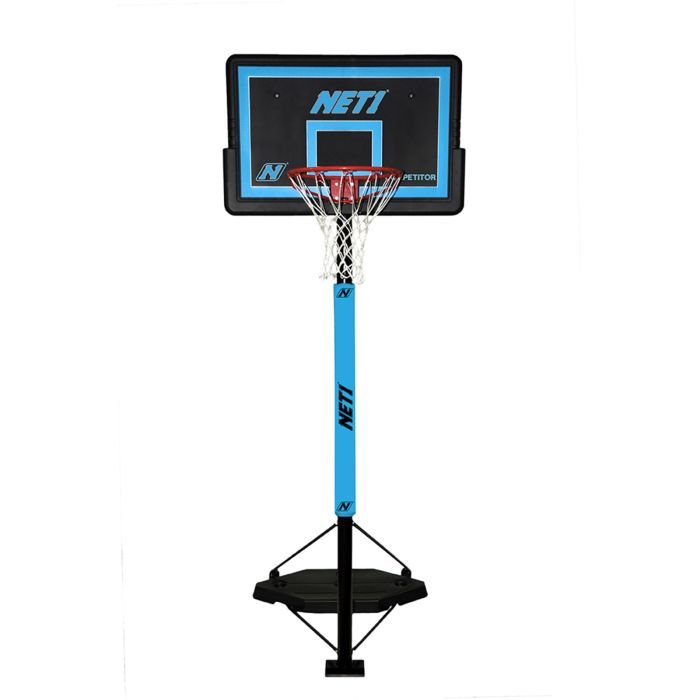 Net1 Competitor Portable Basketball System - Blue/Black