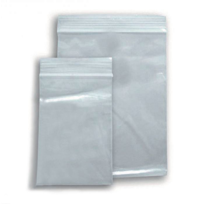 Plastic Bags Gripseal - 90 x 115mm - Pack of 100 Plastic Bags Gripseal - 90 x 115mm - Pack of 100