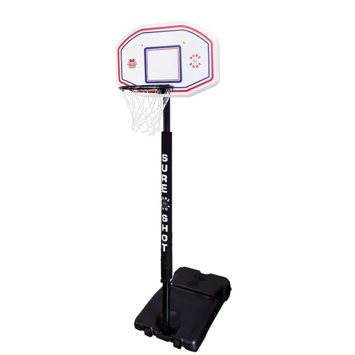 Sureshot Telescopic Unit - White Backboard Sureshot Telescopic Unit - White Backboard