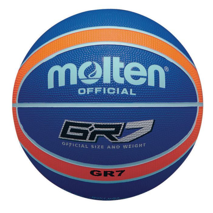 Molten BGR Basketball - Size 7 - Blue/Orange Molten BGR Basketball - Size 7 - Blue/Orange