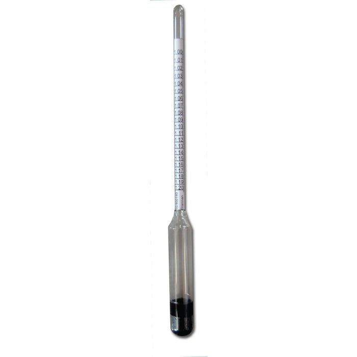Hydrometer 250mm Medium 1.00-1.20