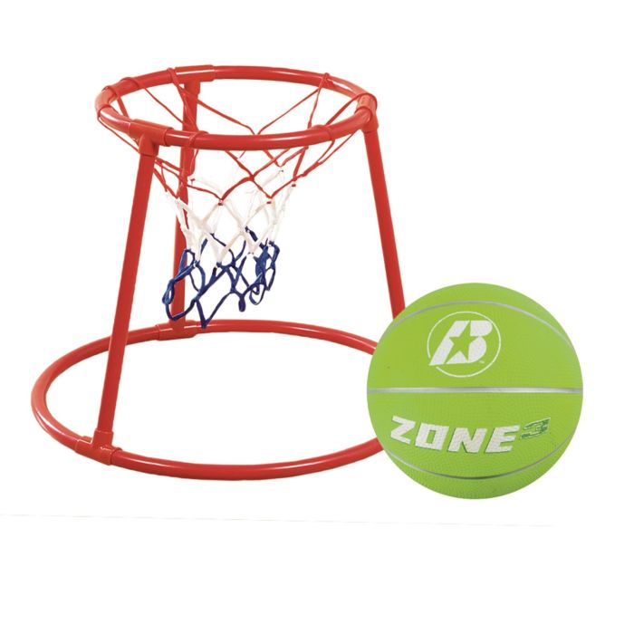 Floor Basketball Set - Size 3 - Red/Green Floor Basketball Set - Size 3 - Red/Green