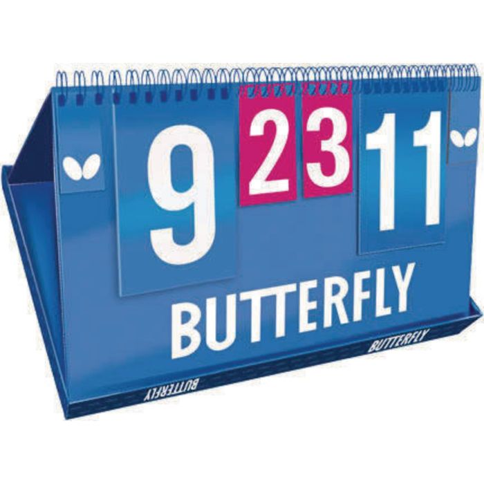 Butterfly Table Tennis League Scorer - Blue Butterfly Table Tennis League Scorer - Blue